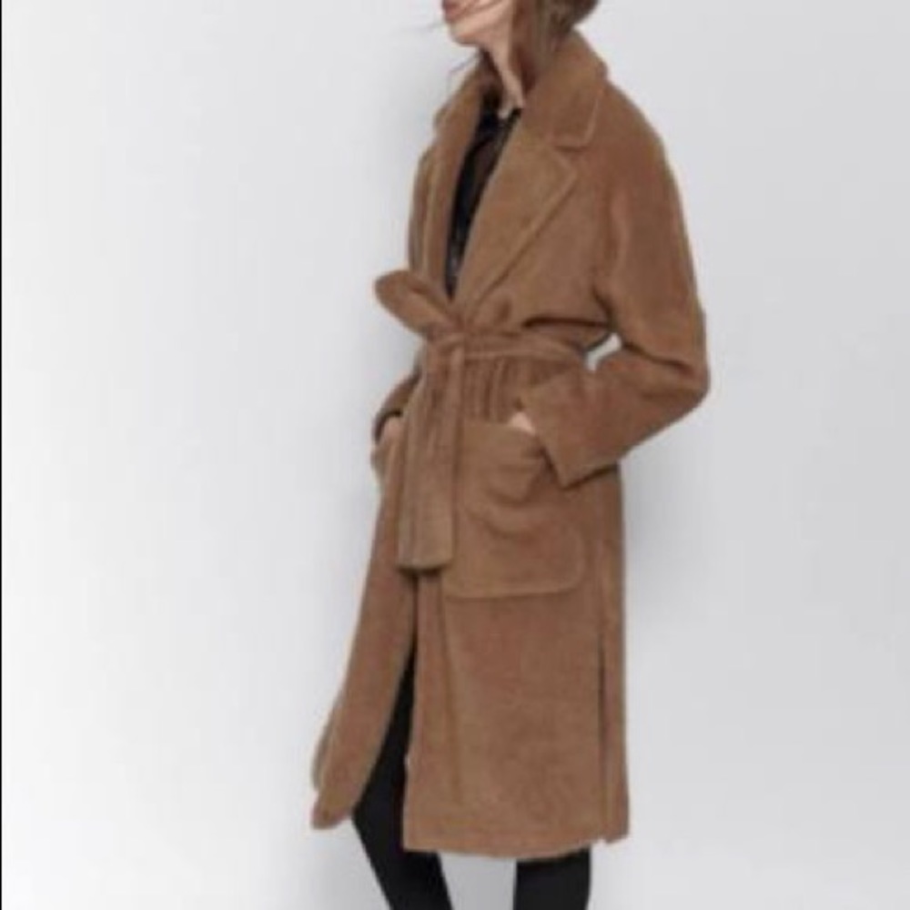 Zara Long Sleeve Coat
